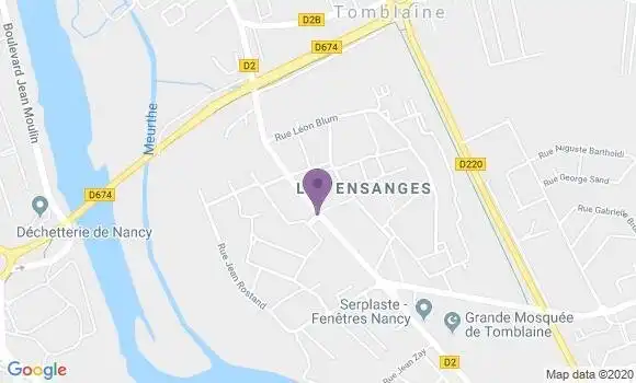 Localisation Poirson Jacky