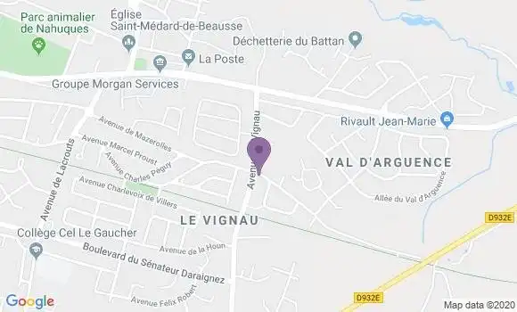 Localisation Dauba Michel