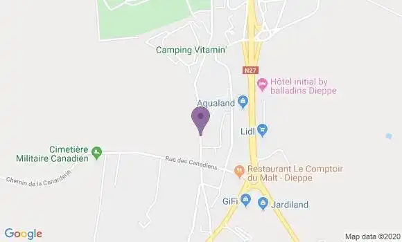 Localisation Jeanvoine Sandra