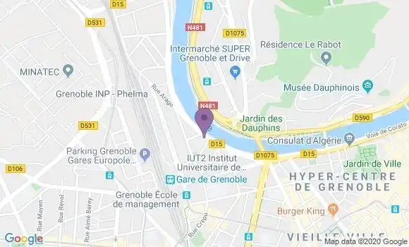 Localisation Le Monnier Olivier