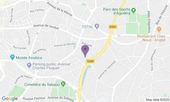 Localisation Etchebarne Daniel