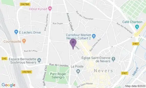 Localisation Sala Laurent
