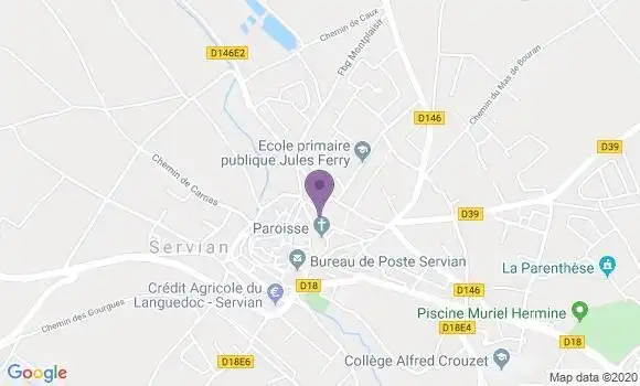 Localisation Cascales Laurent