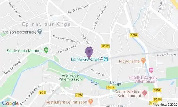 Localisation Henry Philippe