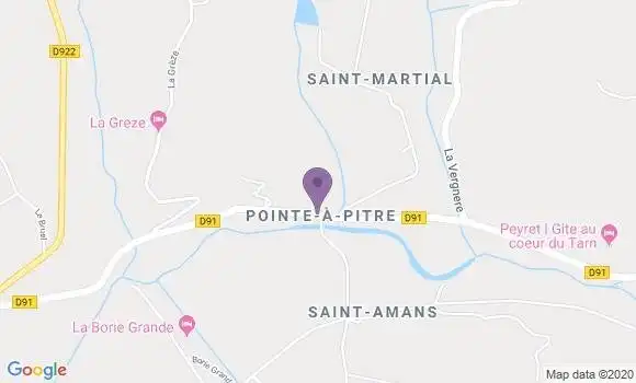 Localisation Huguet Perine