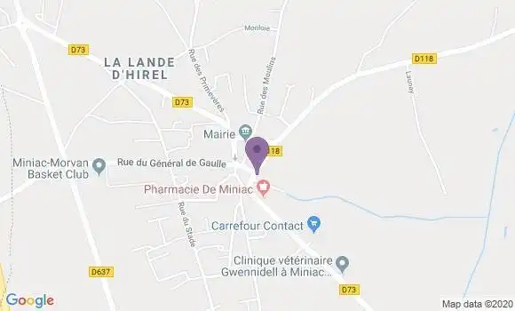 Localisation Cadot Eric