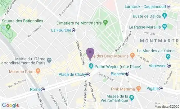 Localisation Gout Anne Charlotte