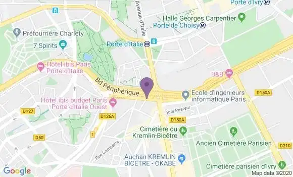 Localisation Mousse Damien