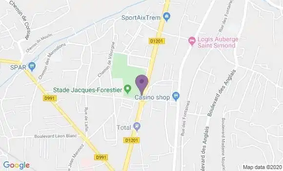Localisation Martinez Etienne