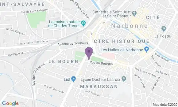 Localisation Bruneau Olivier