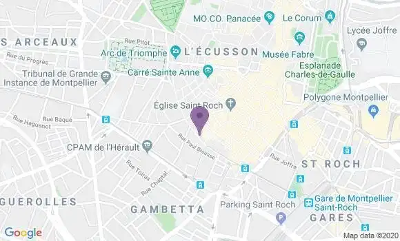 Localisation Prieur Bernard