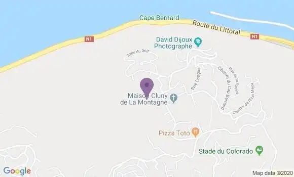 Localisation Gazut Frédérique