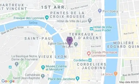 Localisation Martin Beis Alban