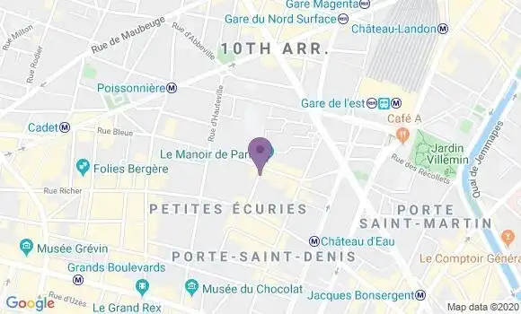 Localisation Mourgue Thomas