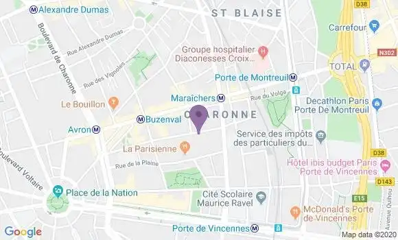 Localisation Plateau Christian