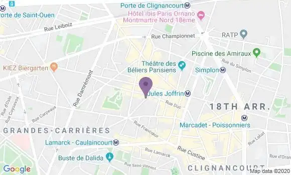 Localisation Matady Claude