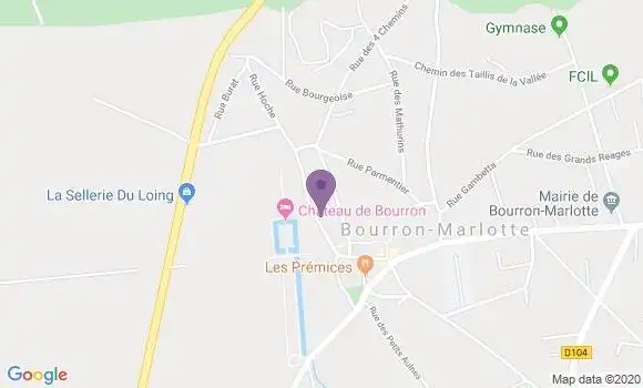 Localisation Coupe Marie Paule