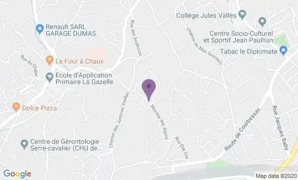 Localisation Fernandez Sophie