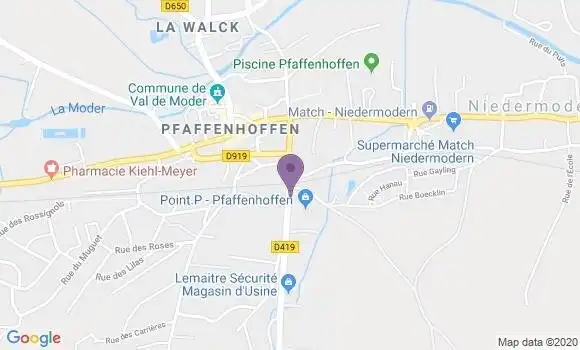 Localisation Keller Jean