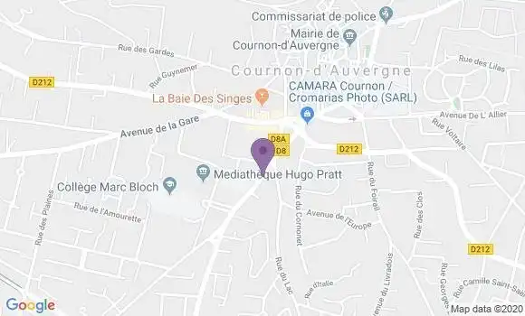 Localisation Serin de Castro Claire