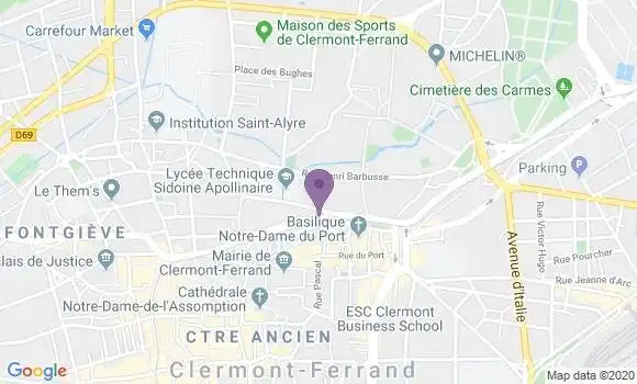 Localisation Vattan Claude