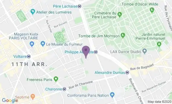 Localisation Gayet Erwan