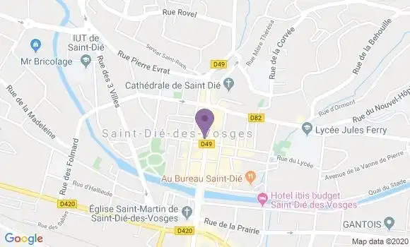 Localisation Houzelot Bruno