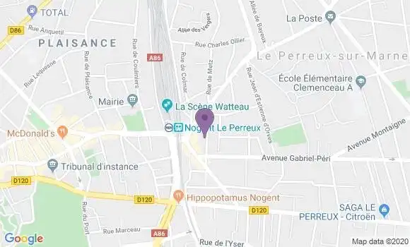 Localisation Astruc Isabelle