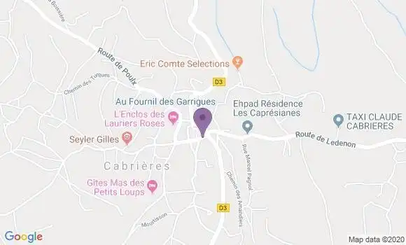 Localisation Couissin Cédric