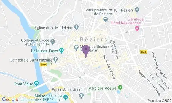 Localisation Boissiere Bernadette