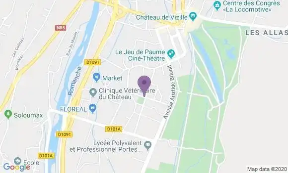 Localisation Le Gall Pascale