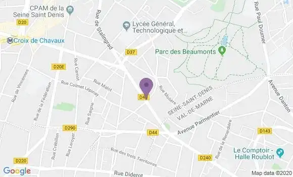 Localisation Duca Laurence