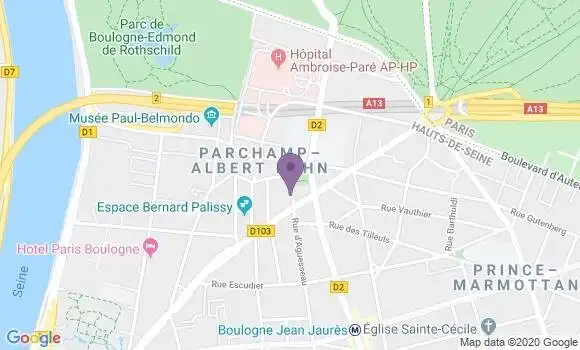 Localisation Dorveaux Laurence