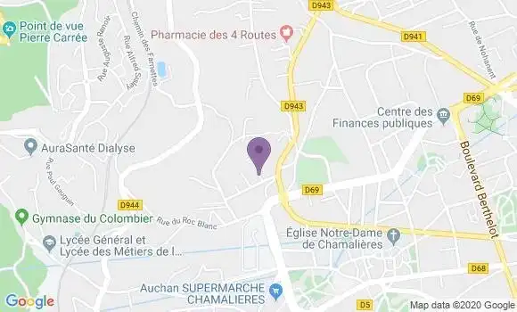 Localisation Prieur Jean Dominique
