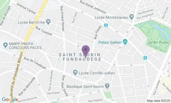 Localisation Augier James