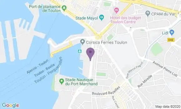 Localisation Calvard Claude