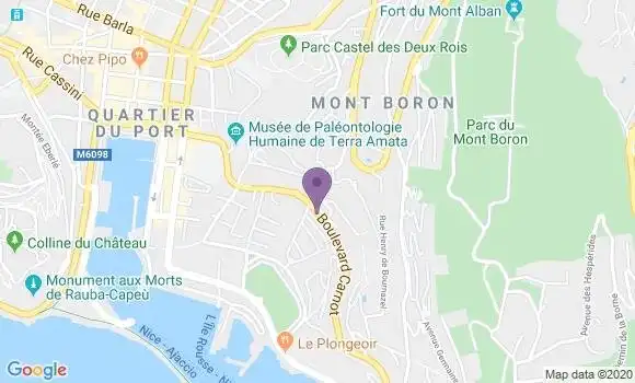 Localisation Dondona Piercarlo