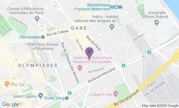 Localisation Chanteux Jean Marc