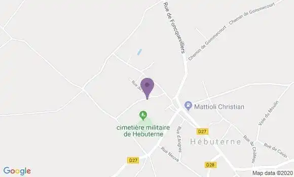 Localisation Carpentier Bertrand