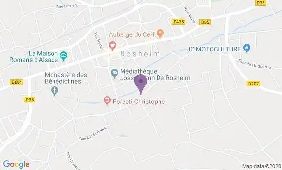 Localisation Stemart Sabine