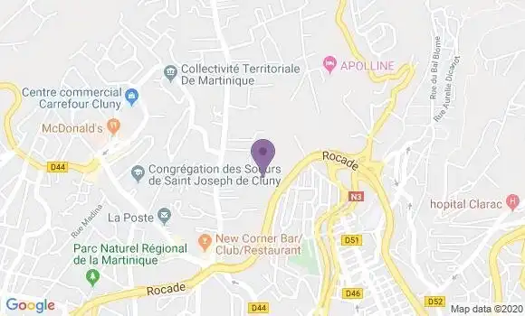 Localisation Aurore Jean Paul