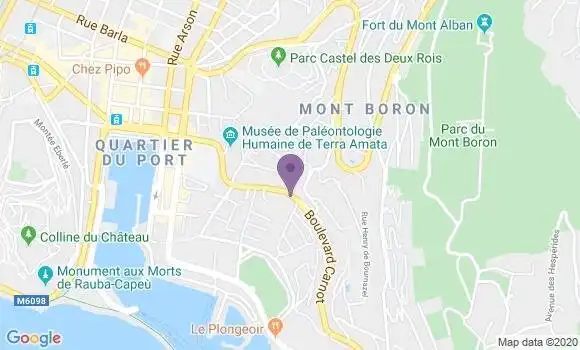 Localisation Beatrix Frédéric