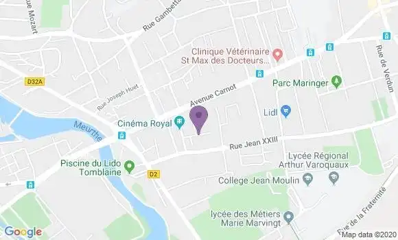 Localisation Brunier Frank
