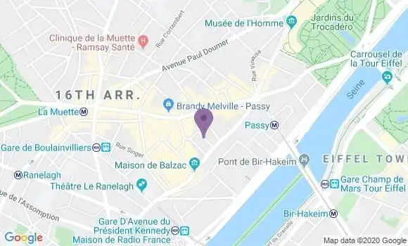 Localisation Millet Jacques