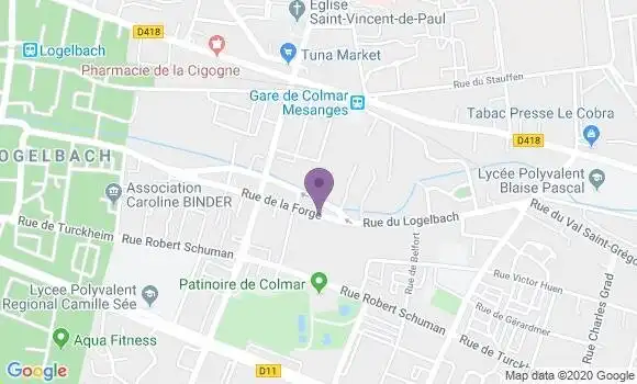 Localisation Thomassey Luc