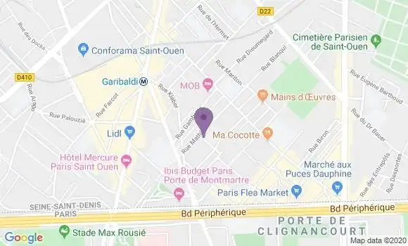 Localisation Jourdain de Muizon Alexandre