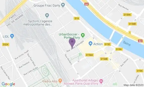 Localisation Rossi Jean Luc