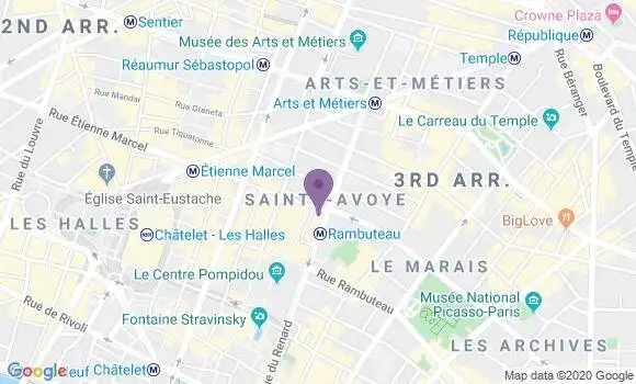 Localisation Roubaud Anthony