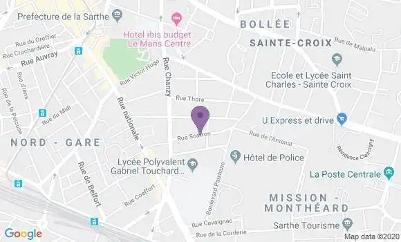 Localisation Jollet Mottier Catherine