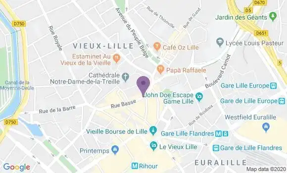 Localisation Clais Gilles